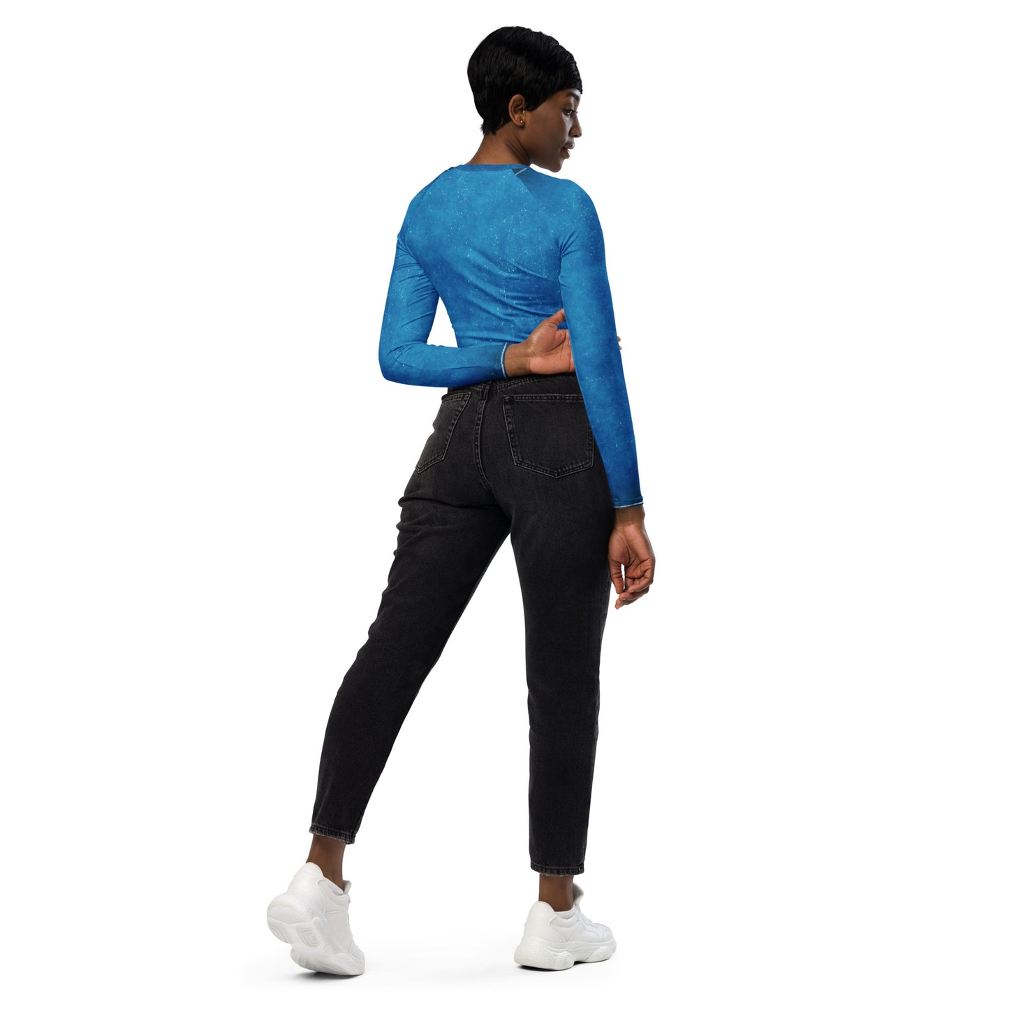 Jhanka FitnessFashionista - Recycled long-sleeve crop top