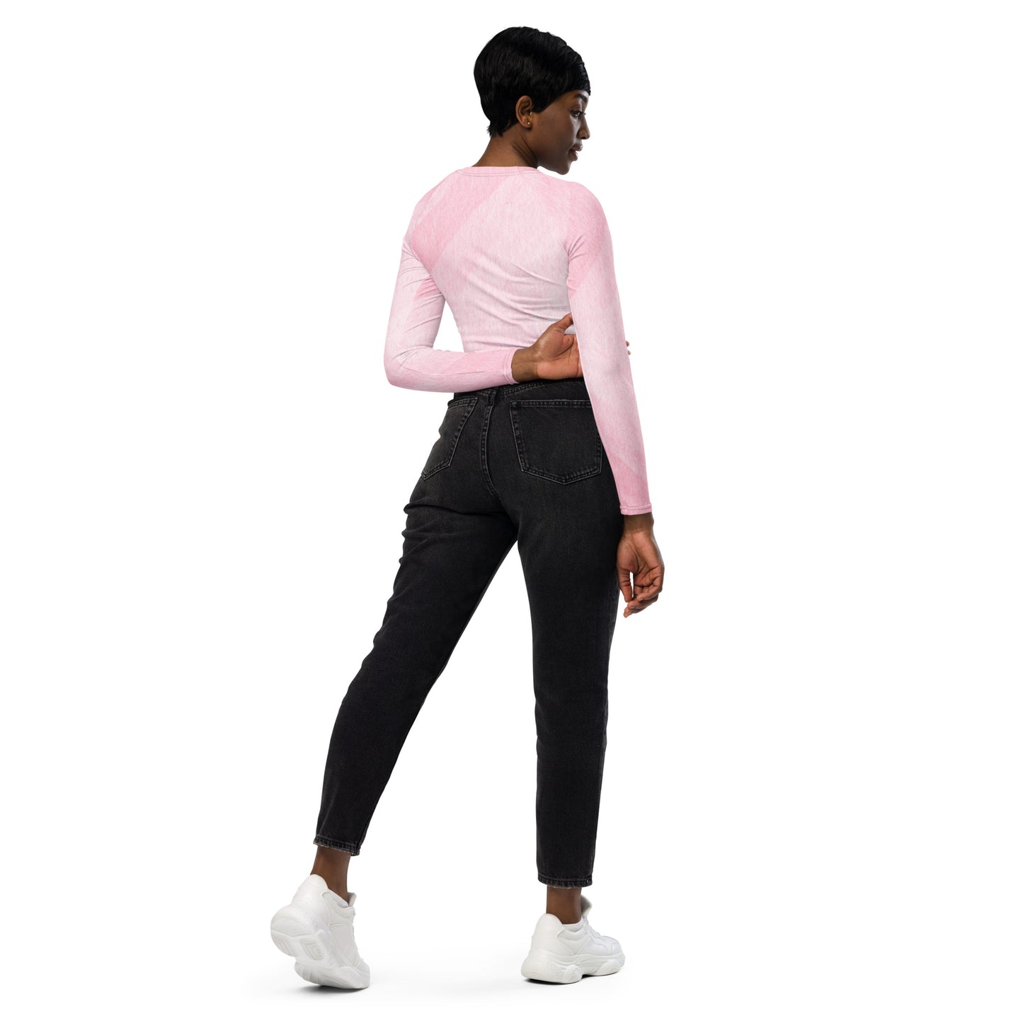 Jhanka CropItLikeA - Recycled long-sleeve crop top