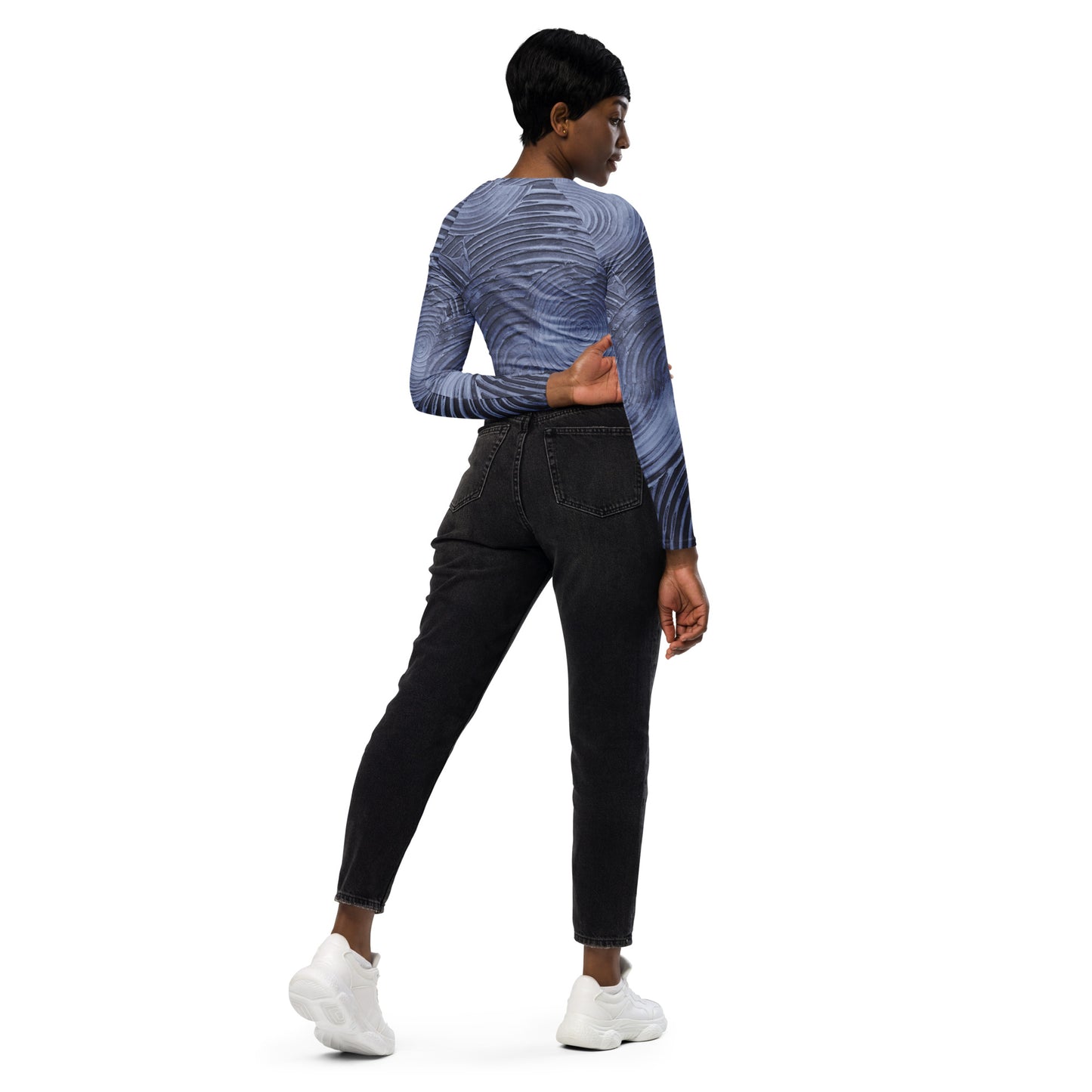 Jhanka FitnessFatale - Recycled long-sleeve crop top