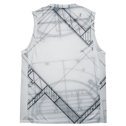 basketball jersey - Recycled unisex basketball jersey