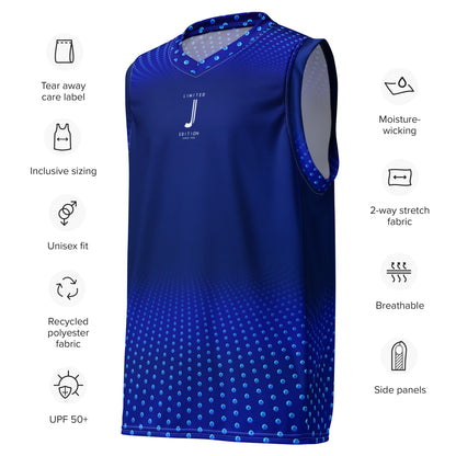 Jhanka Jump Shot Jersey - Recycled unisex basketball jersey