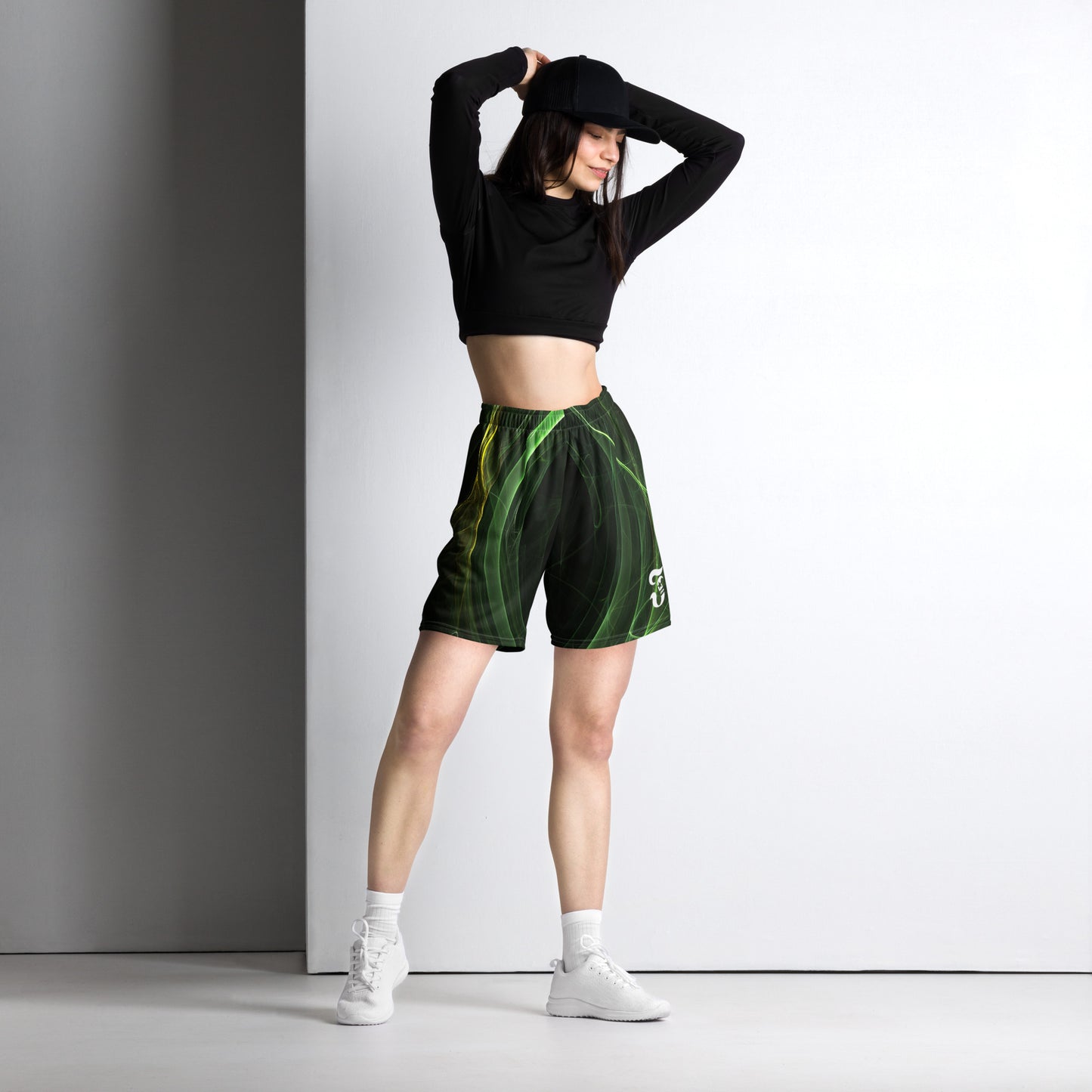 Jhanka Jovian - mesh shorts