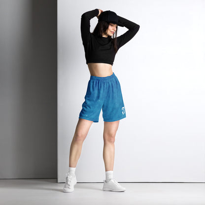 Jhanka Juxtapose - mesh shorts