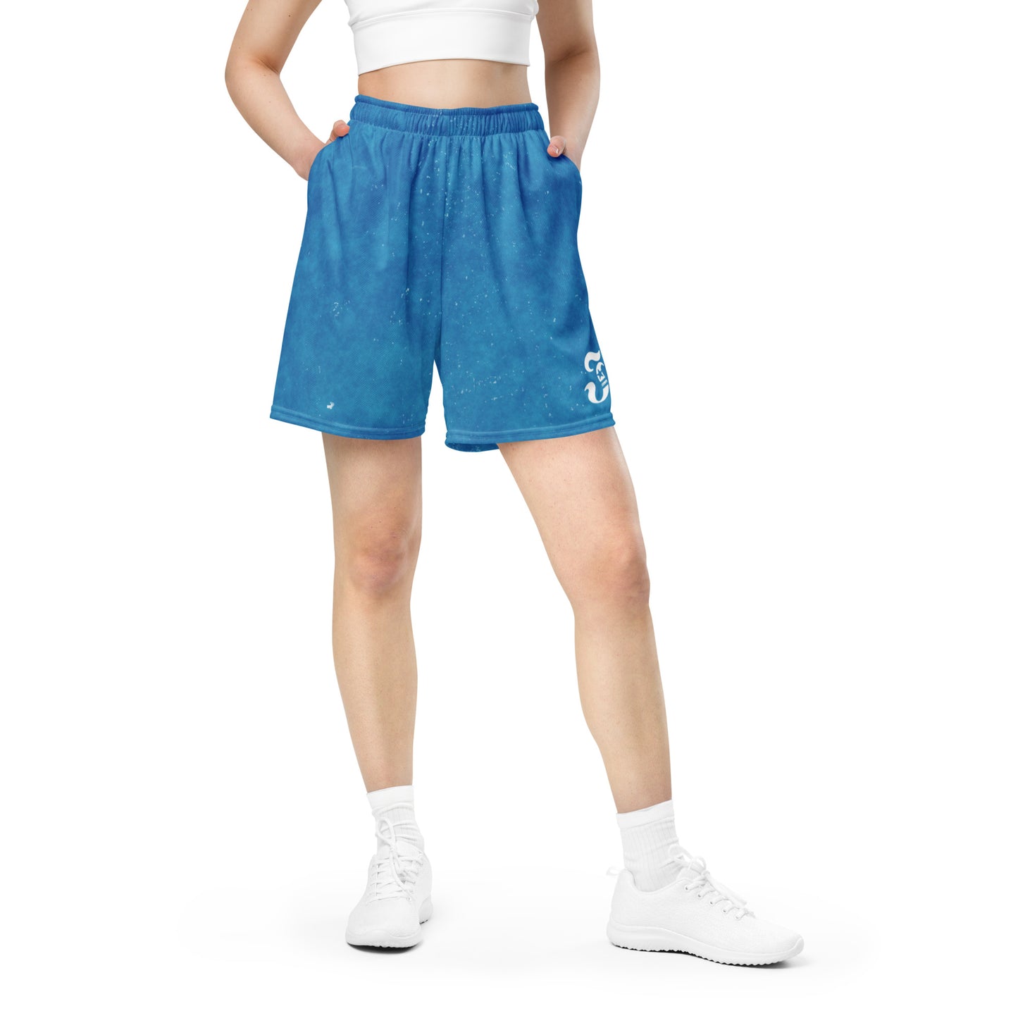 Jhanka Juxtapose - mesh shorts