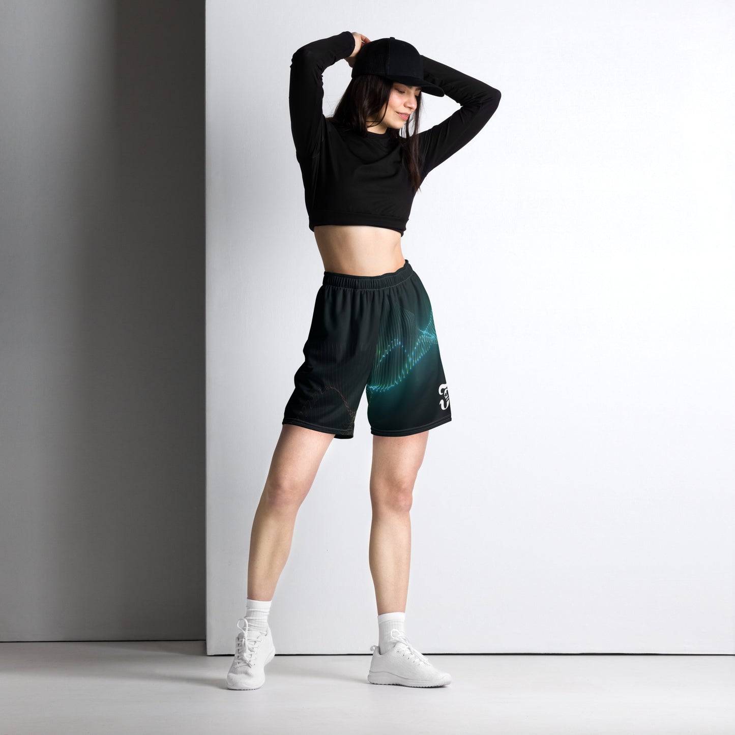 Jhanka Jyotiix -  mesh shorts