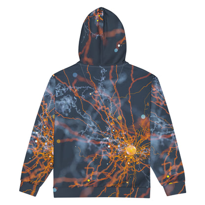 Jhanka Insulated Hood - Unisex zip hoodie