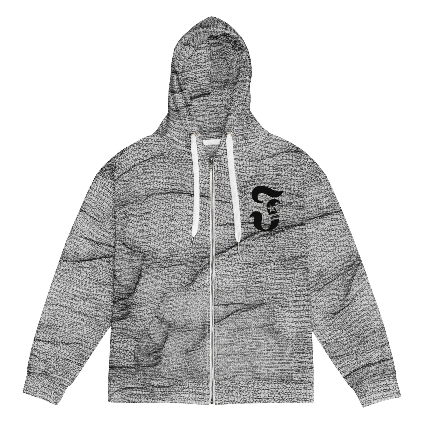 Jhanka Heritage Hoodie - Unisex zip hoodie