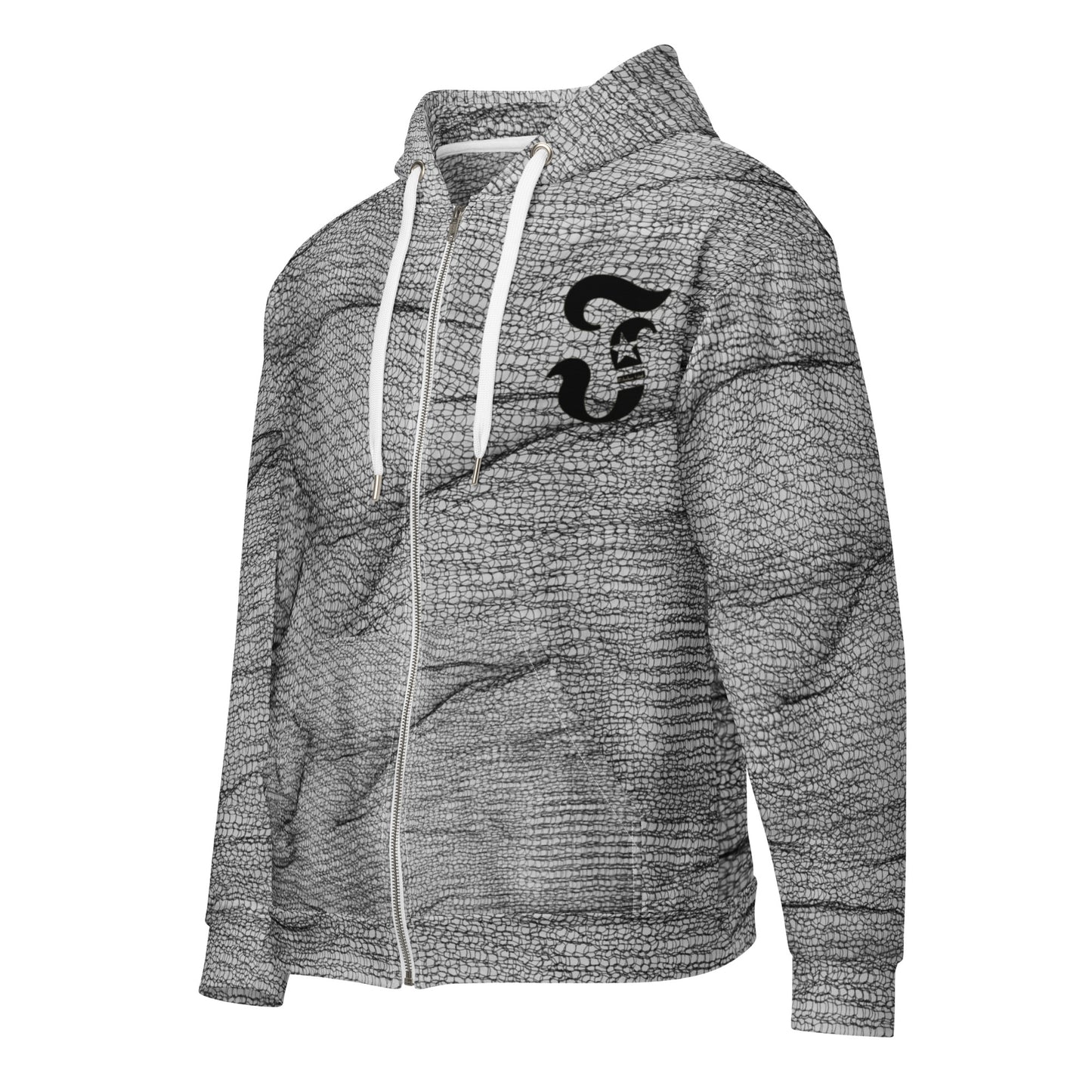 Jhanka Heritage Hoodie - Unisex zip hoodie