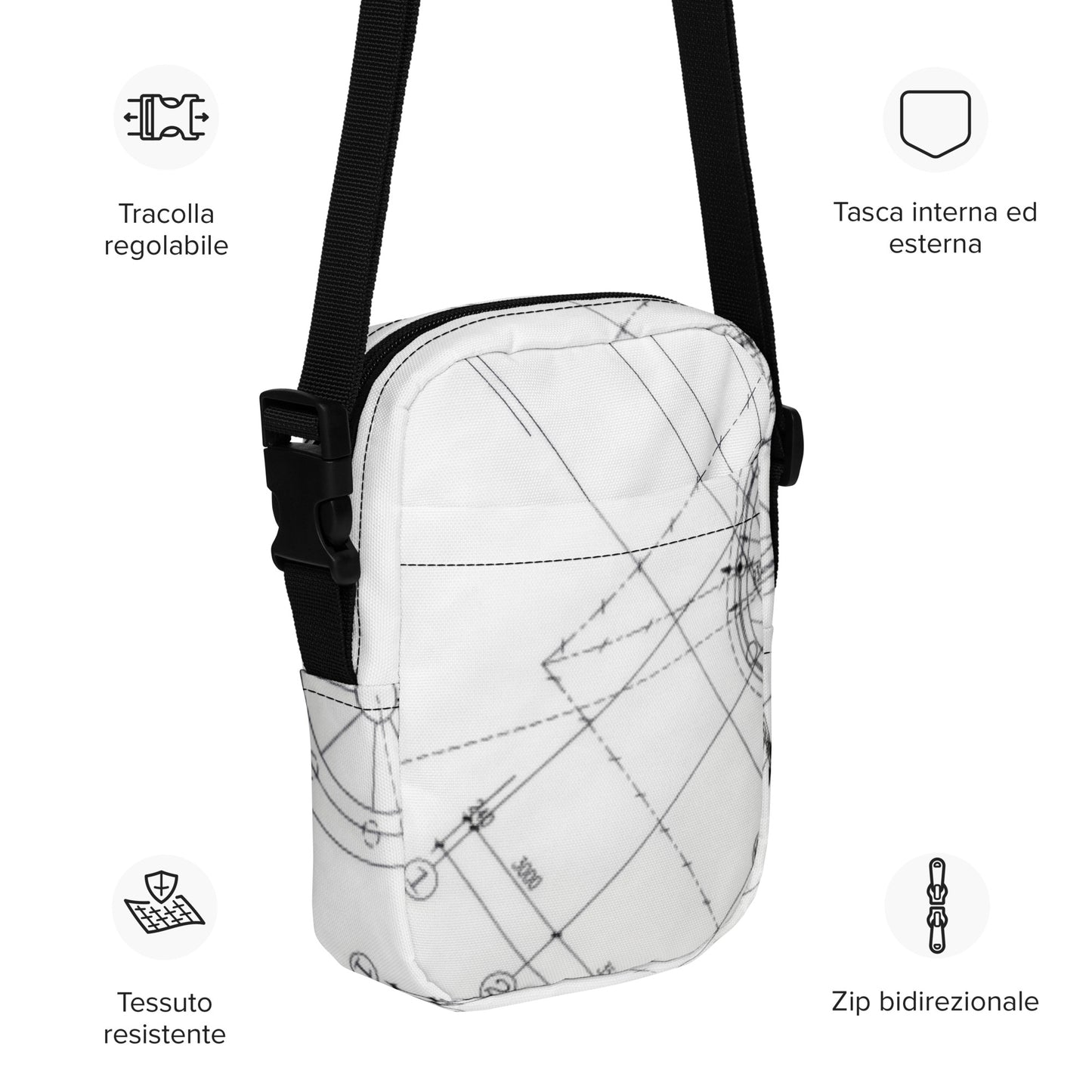 Jhanka VentureVoyage - Utility crossbody bag