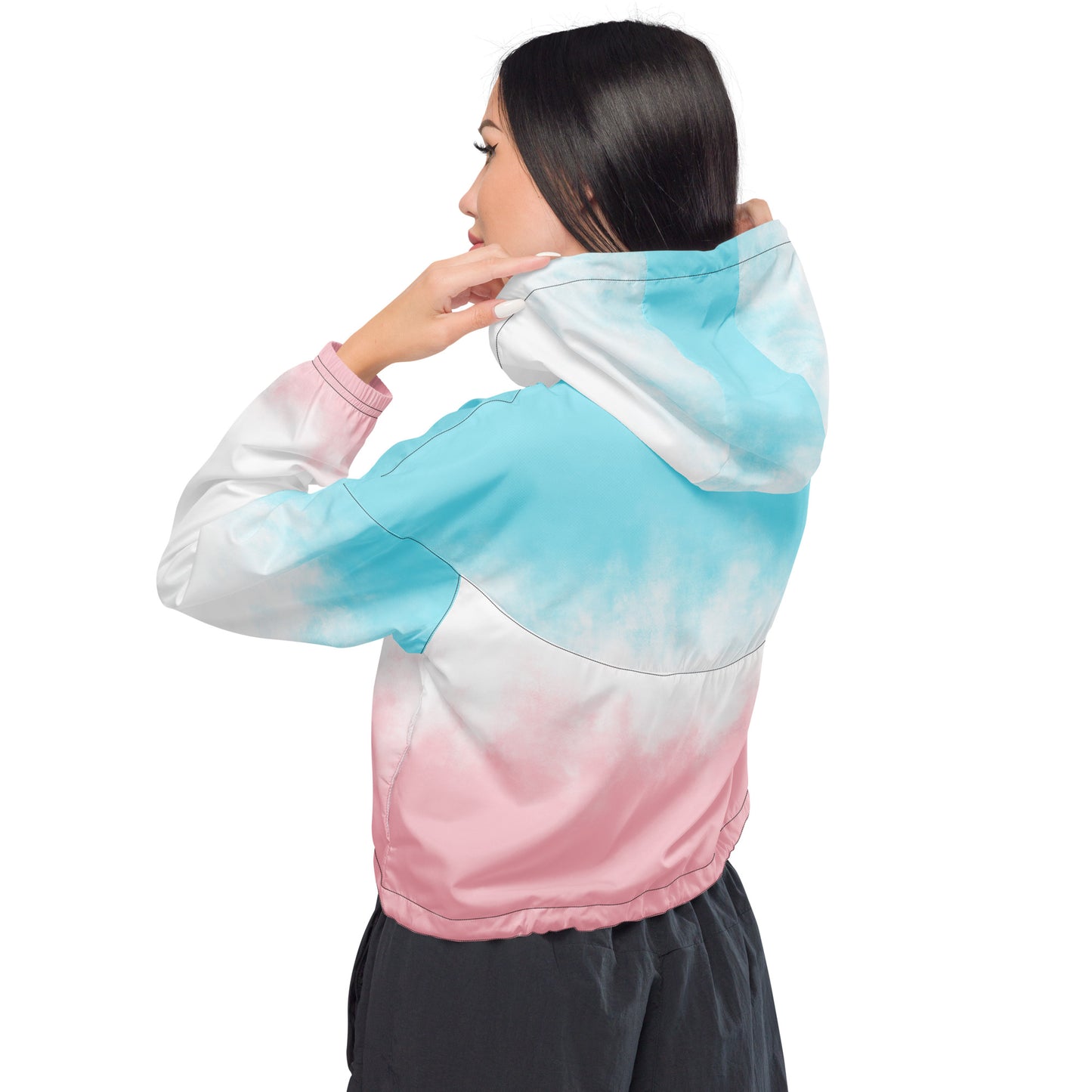 Jhanka BreezyBliss - Women’s cropped windbreaker