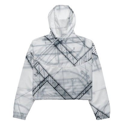 Jhanka GaleGlam - Women’s cropped windbreaker