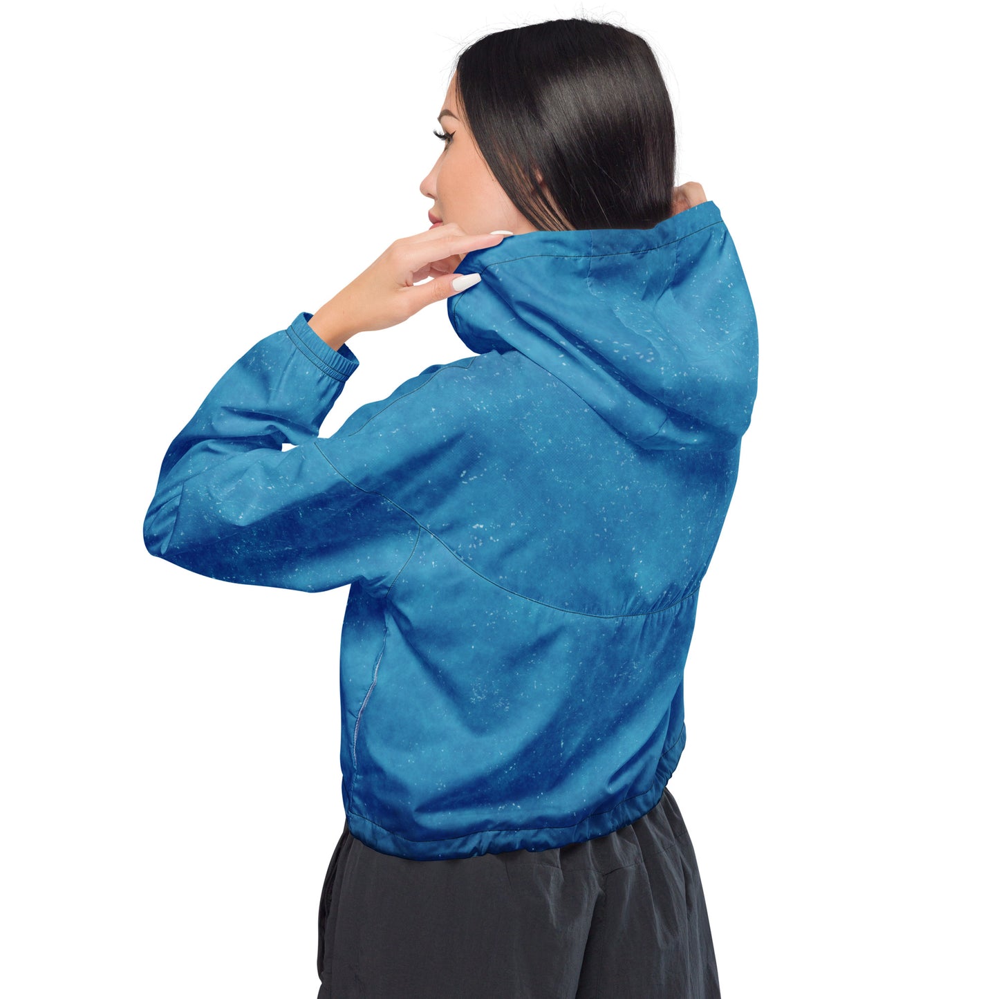 Jhanka BreezyBloom - Women’s cropped windbreaker