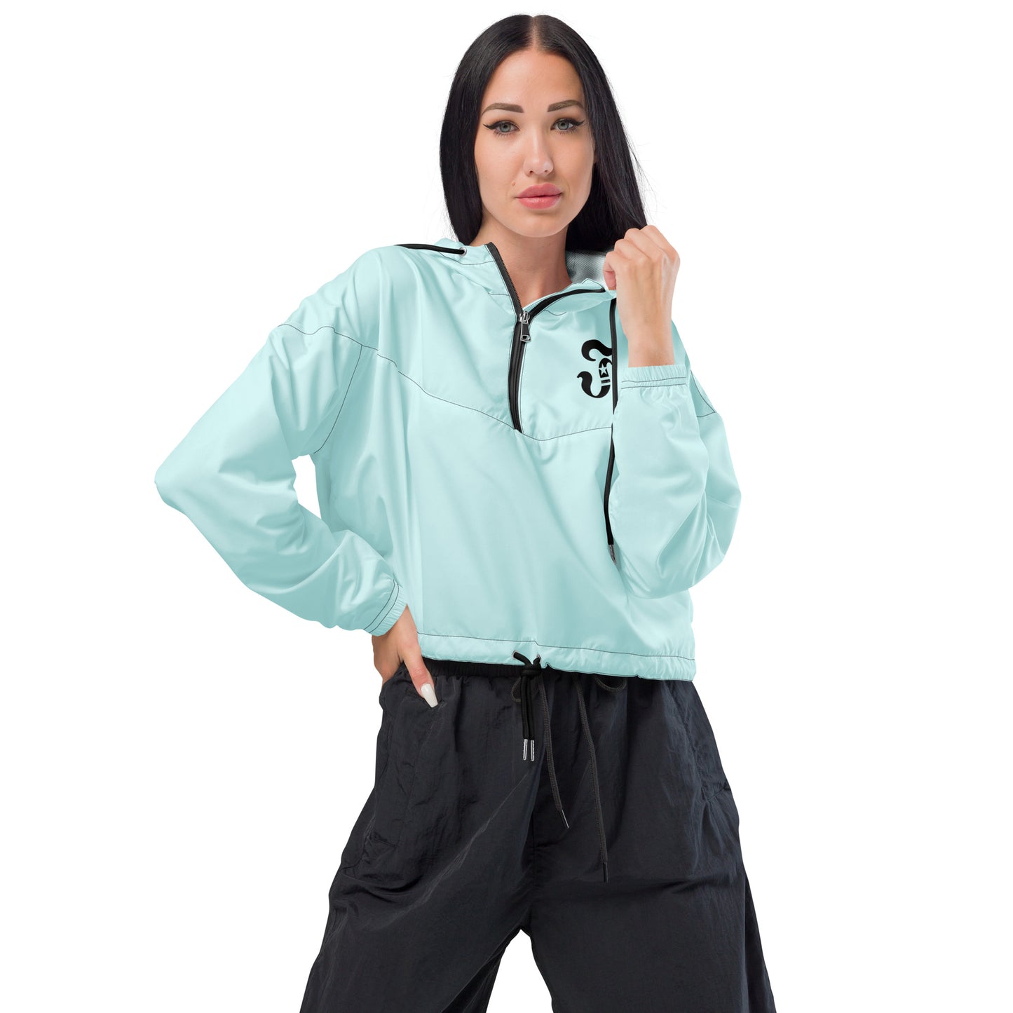 Jhanka GaleForce Glam - Women’s cropped windbreaker