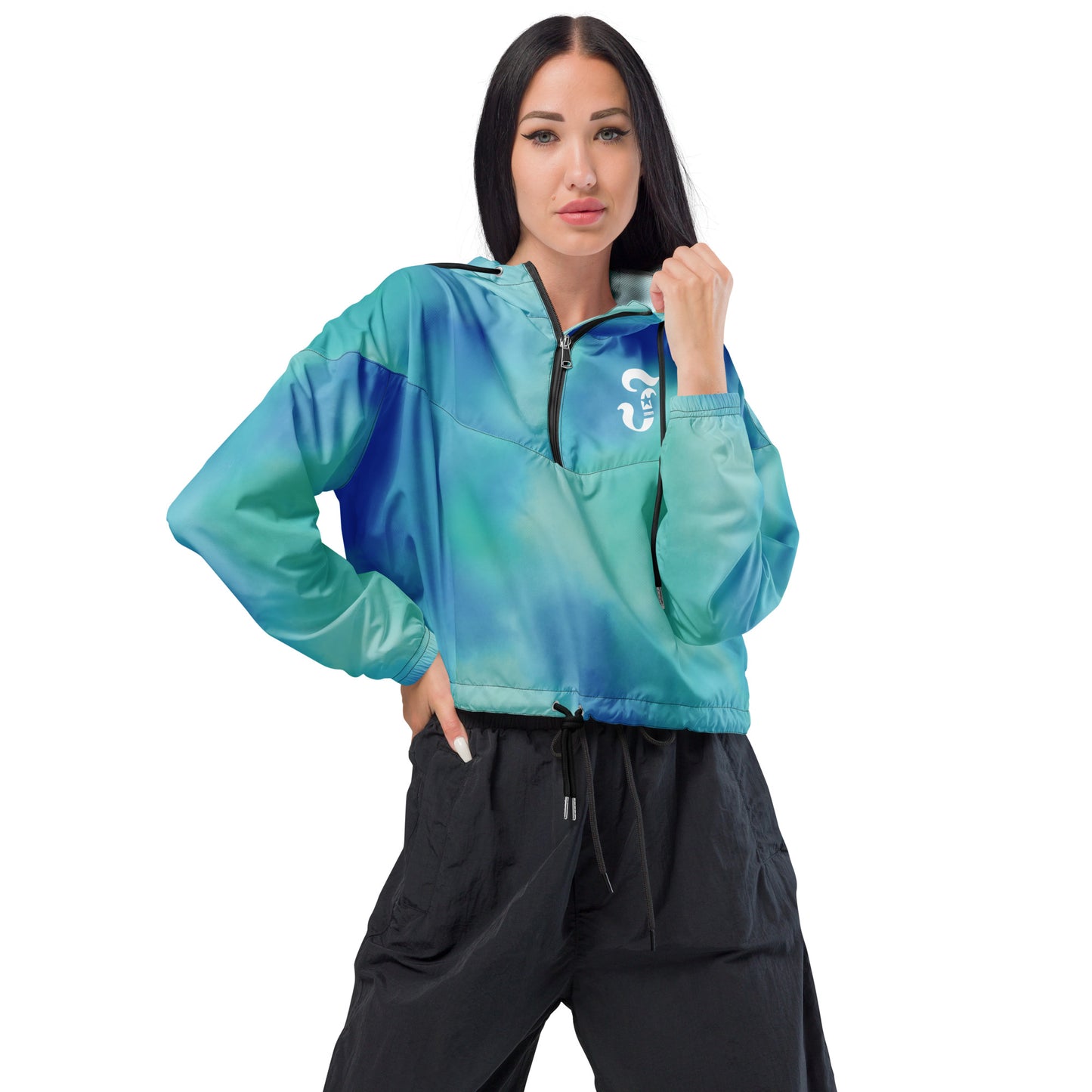 Jhanka VelocityVibes - Women’s cropped windbreaker