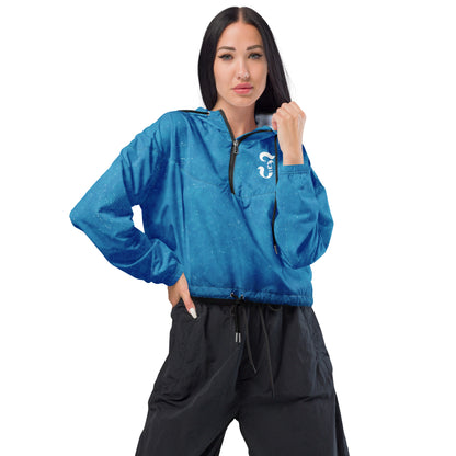 Jhanka BreezyBloom - Women’s cropped windbreaker