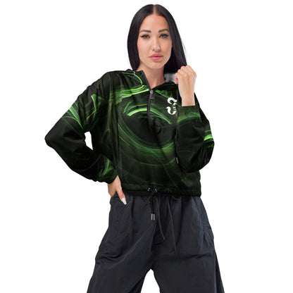 Jhanka ZephyrZen - Women’s cropped windbreaker