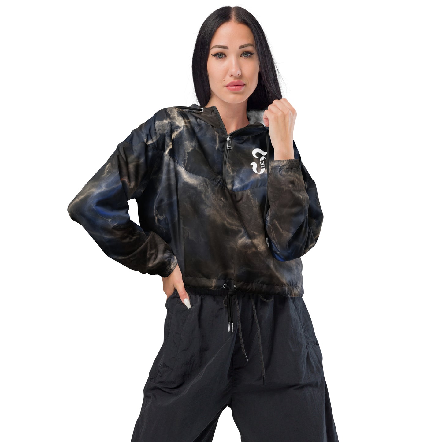 Jhanka TyphoonTrend - Women’s cropped windbreaker