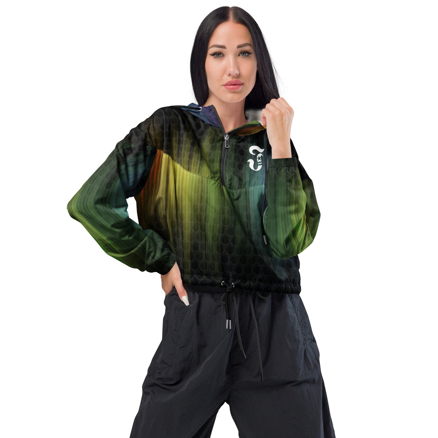 Jhanka BlizzardBreeze - Women’s cropped windbreaker