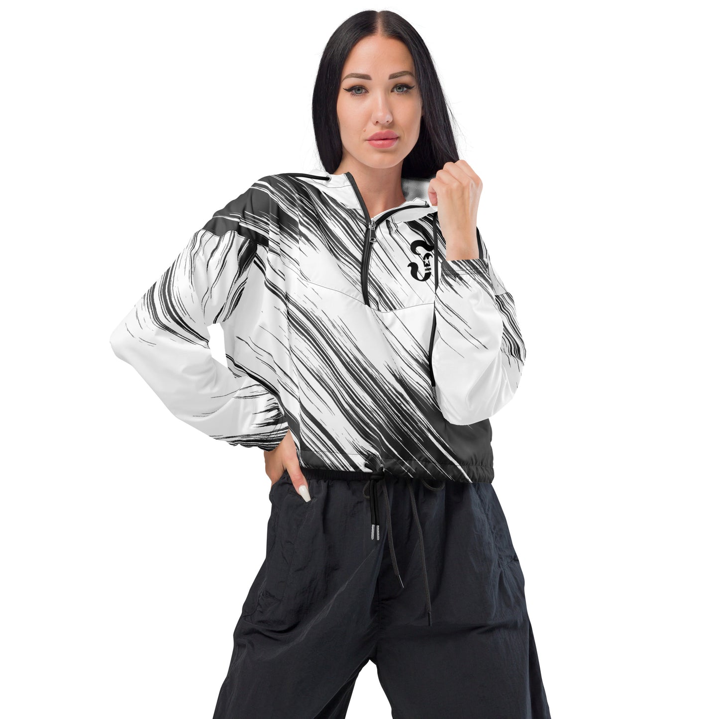 Jhanka AiryAttire - Women’s cropped windbreaker