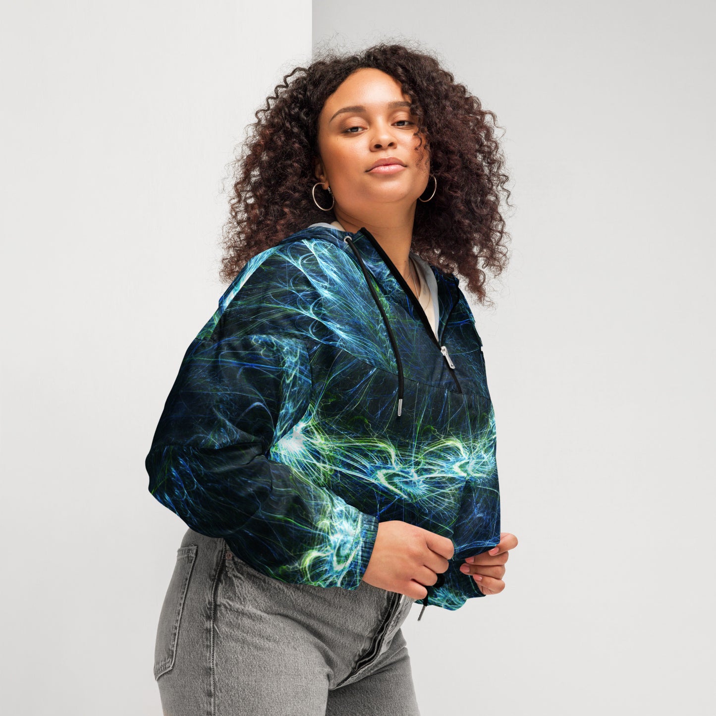 Jhanka BreezeBomb - Women’s cropped windbreaker