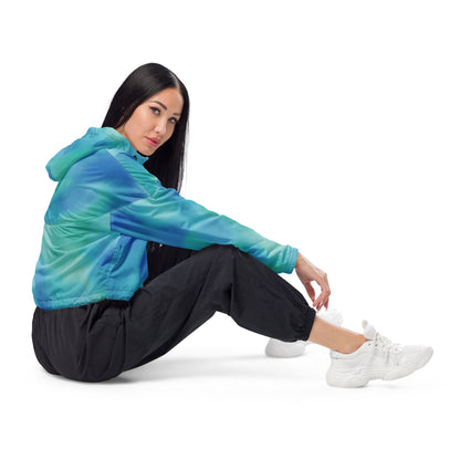 Jhanka VelocityVibes - Women’s cropped windbreaker