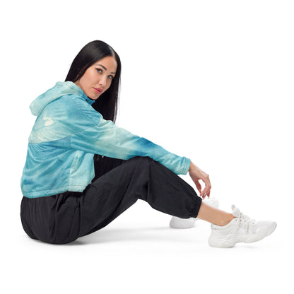 Jhanka TyphoonTrend - Women’s cropped windbreaker