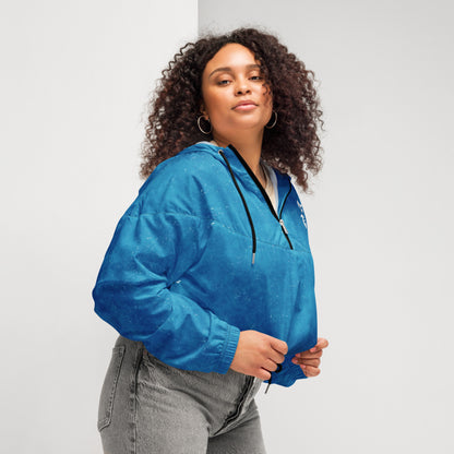 Jhanka BreezyBloom - Women’s cropped windbreaker