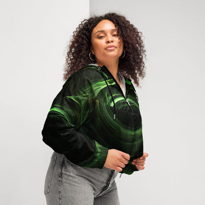 Jhanka ZephyrZen - Women’s cropped windbreaker