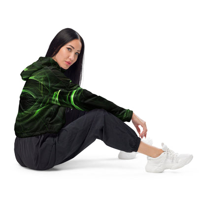 Jhanka ZephyrZen - Women’s cropped windbreaker