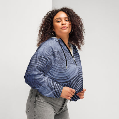 Jhanka VelocityVibe -Women’s cropped windbreaker