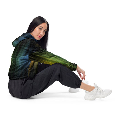 Jhanka BlizzardBreeze - Women’s cropped windbreaker