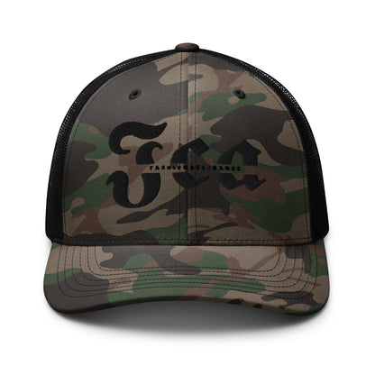 Battle Born - Camouflage trucker hat