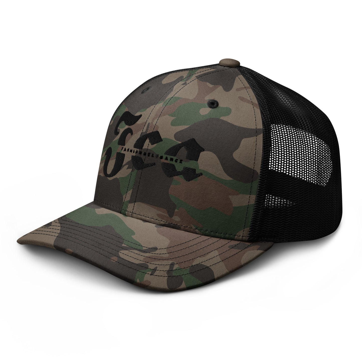 Battle Born - Camouflage trucker hat