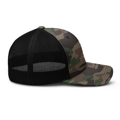 Jhanka 5611 - Camouflage trucker hat