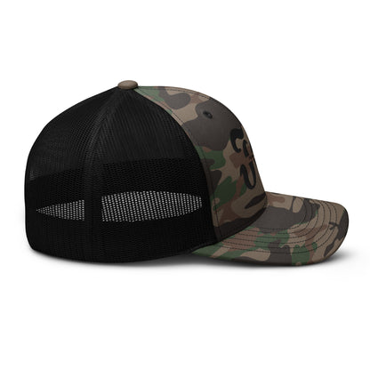 Battle Born - Camouflage trucker hat