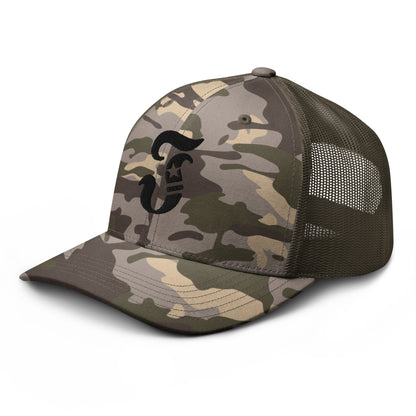 Stealthy Shade - Camouflage trucker hat