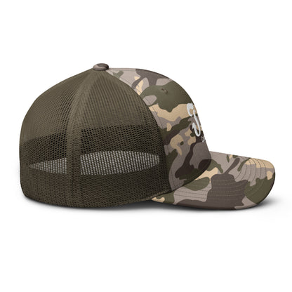 Tactical Top - Camouflage trucker hat