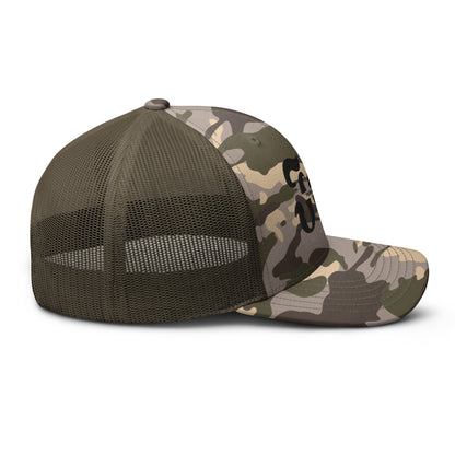 Battle Born - Camouflage trucker hat