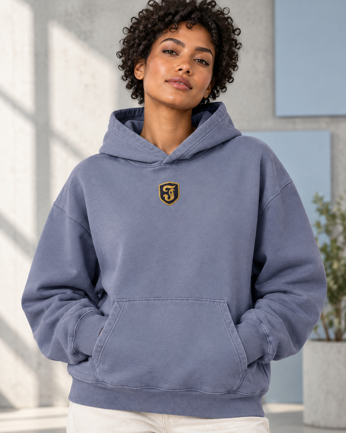 Jhanka Fit- Unisex garment-dyed vintage hoodie