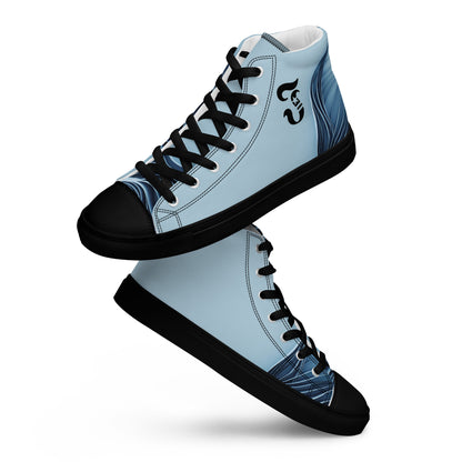 Jhanka Joltz - Men’s high top canvas shoes