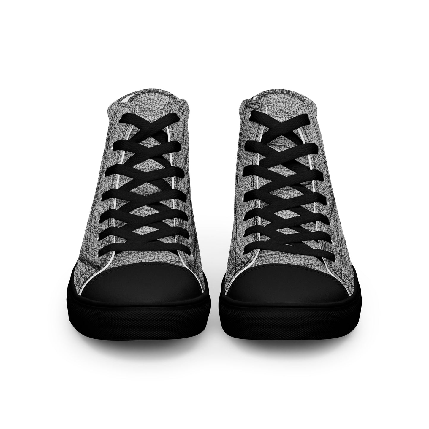 Jhanka Jagger - Men’s high top canvas shoes