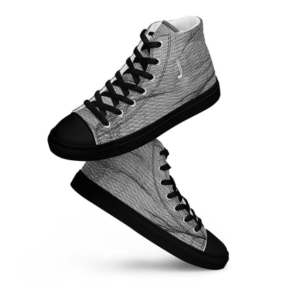 Jhanka Jagger - Men’s high top canvas shoes