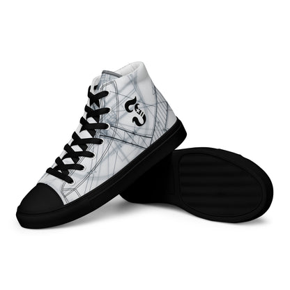 Jhanka Jetset - Men’s high top canvas shoes