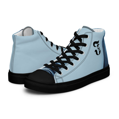 Jhanka Joltz - Men’s high top canvas shoes