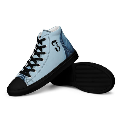 Jhanka Joltz - Men’s high top canvas shoes