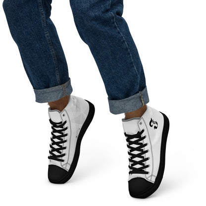 Jhanka Jiggy - Men’s high top canvas shoes