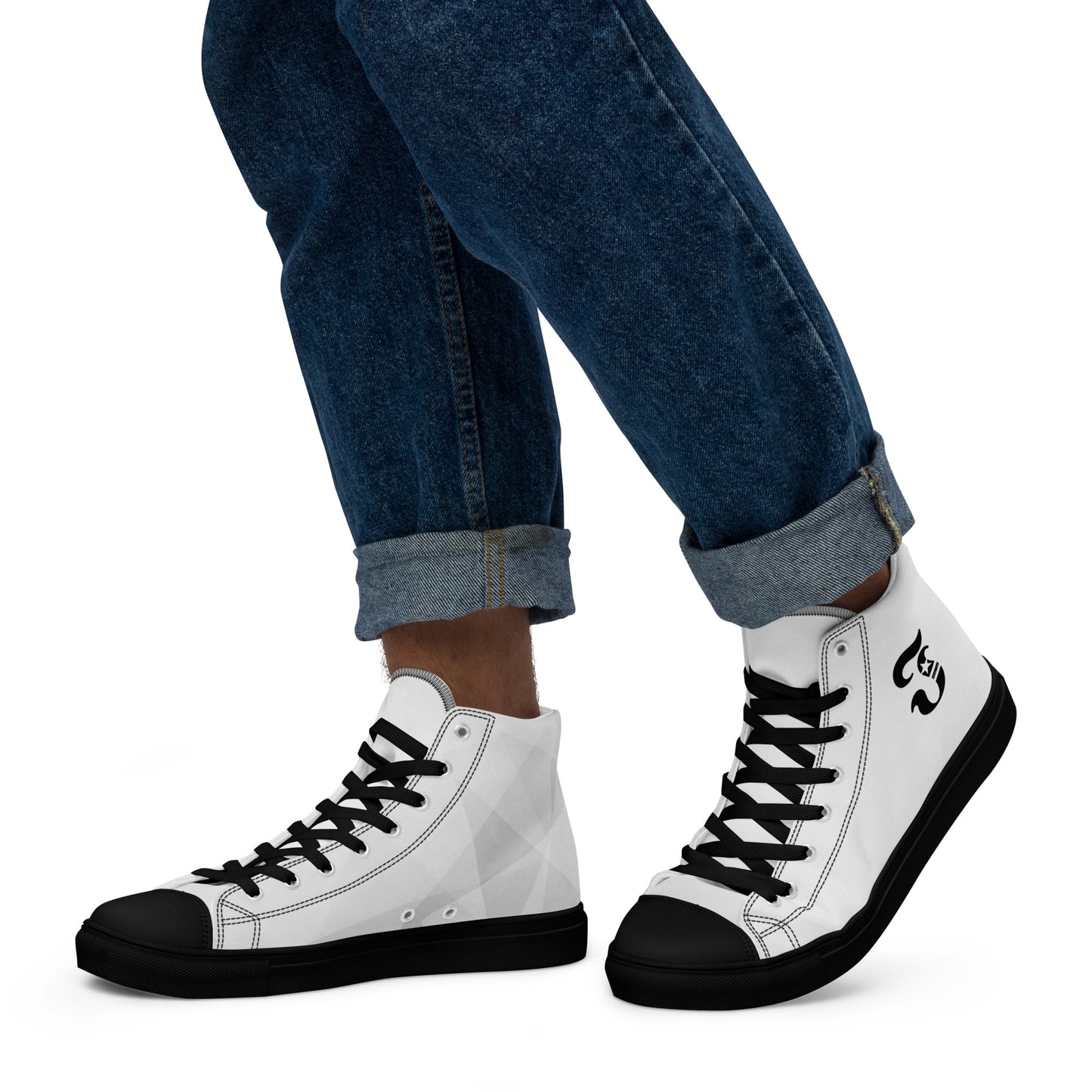 Jhanka Jiggy - Men’s high top canvas shoes