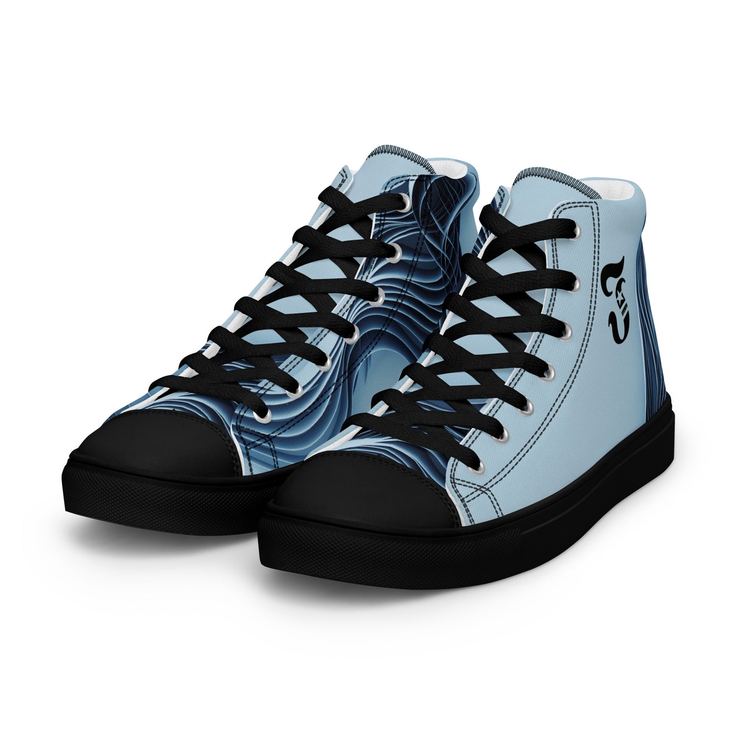 Jhanka Joltz - Men’s high top canvas shoes