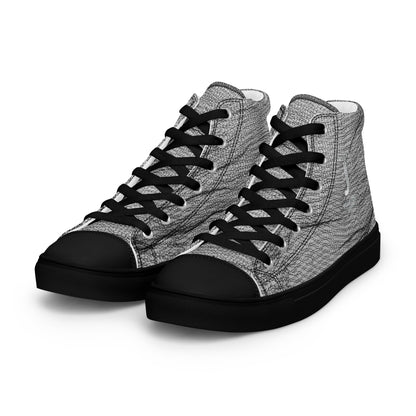 Jhanka Jagger - Men’s high top canvas shoes