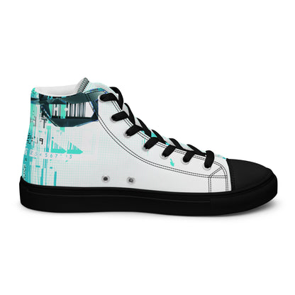 Jhanka Jagger - Men’s high top canvas shoes